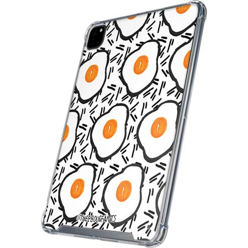 Bouffants and Broken Hearts Eggs iPad Pro 12.9in (2020) Clear Case